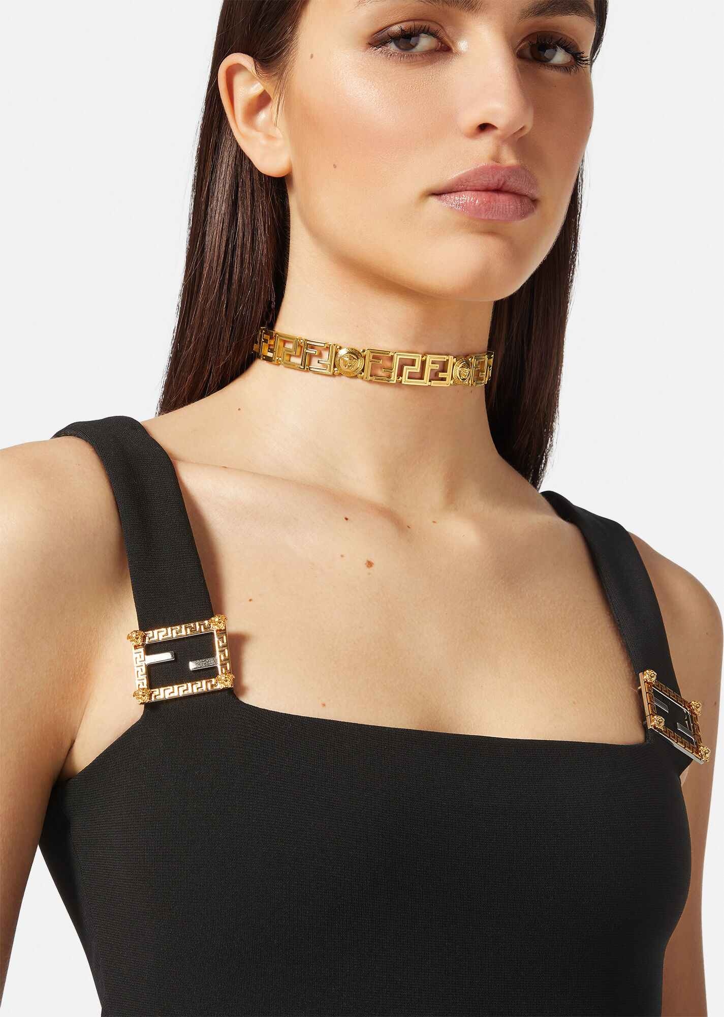 Fendace Choker Necklace - 3