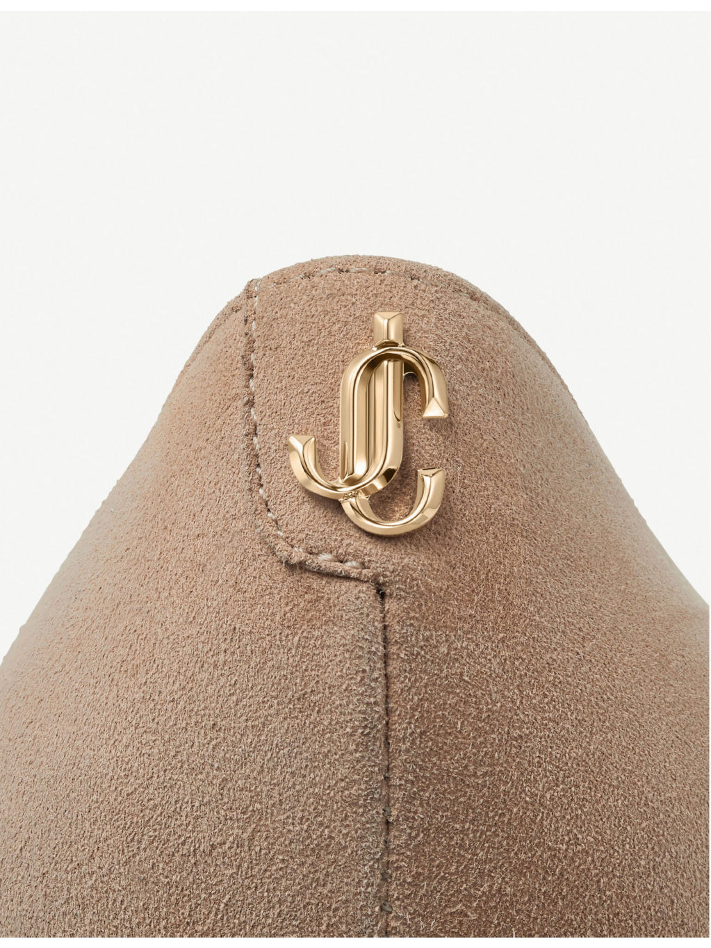 Love 65 logo-embellished suede courts - 2