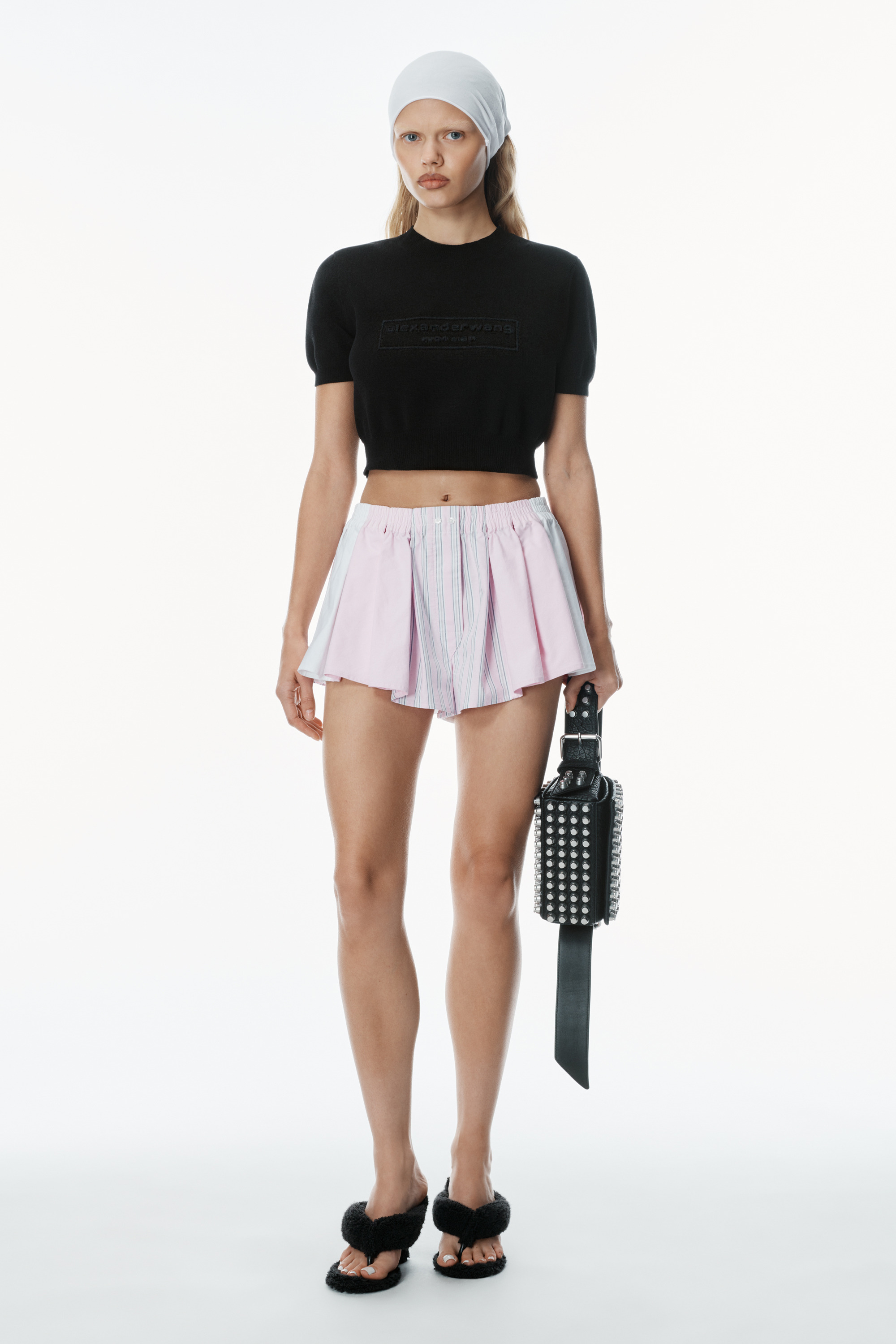 SWEATER TEE IN RIBBED CHENILLE - 5