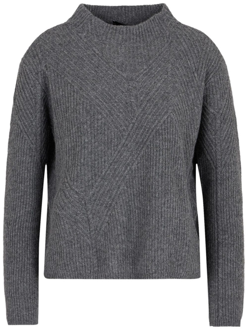 ribbed-knit wool-blend jumper 1