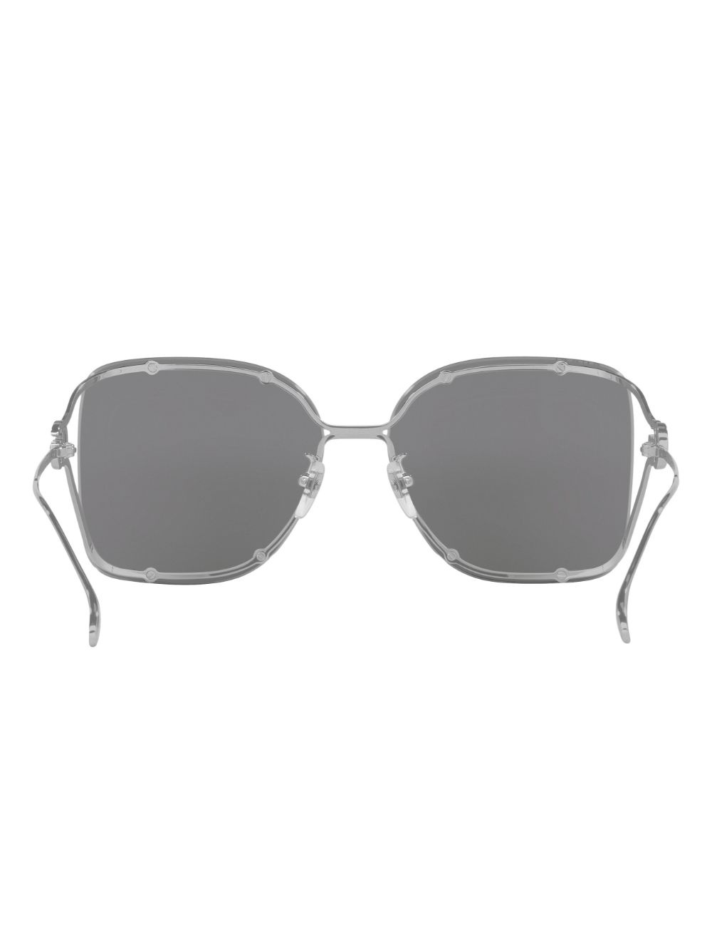 oversize-frame sunglasses - 4