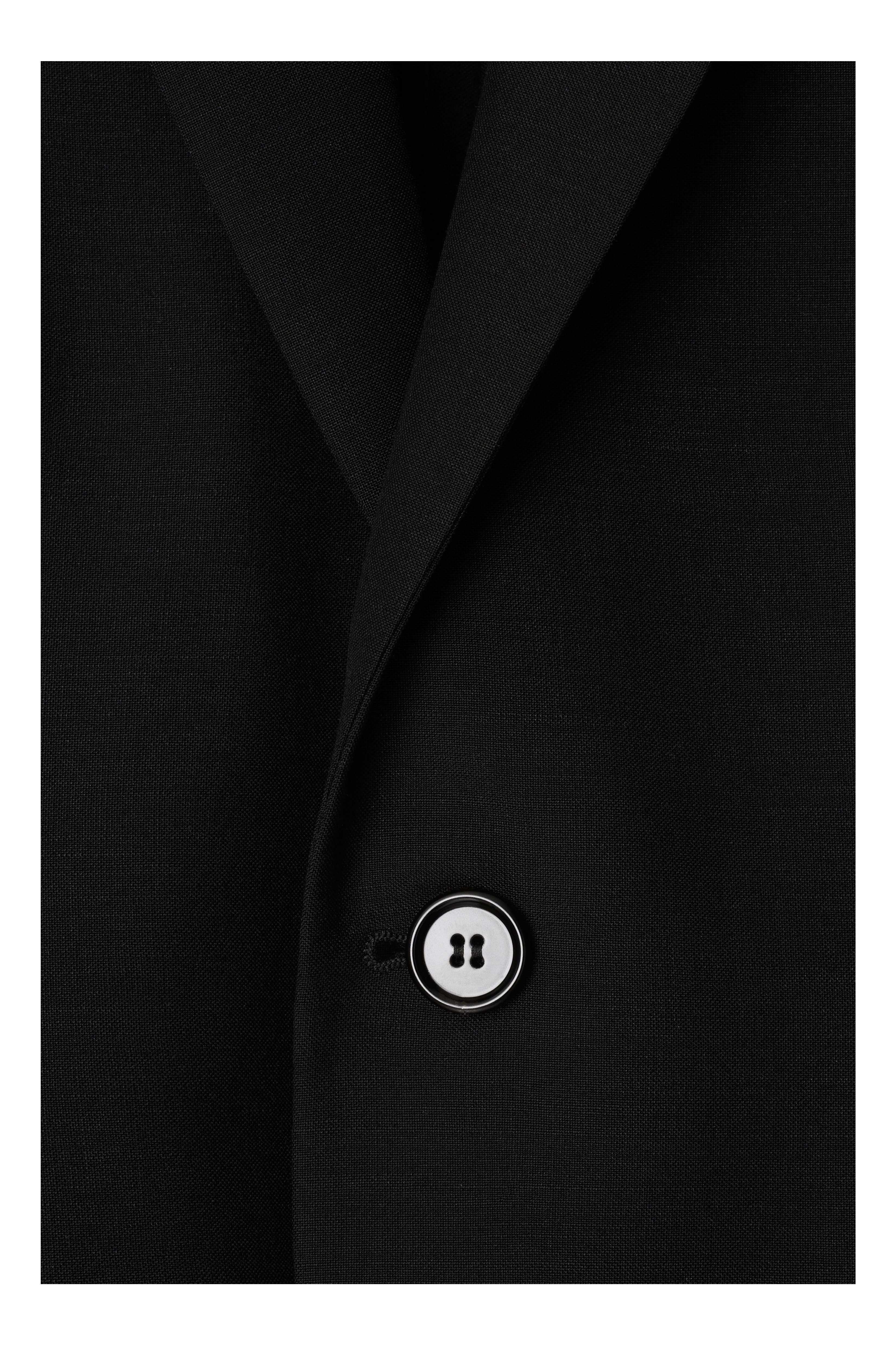 burberry Wool Mohair Tailored Jacket in Black at Nordstrom - 5
