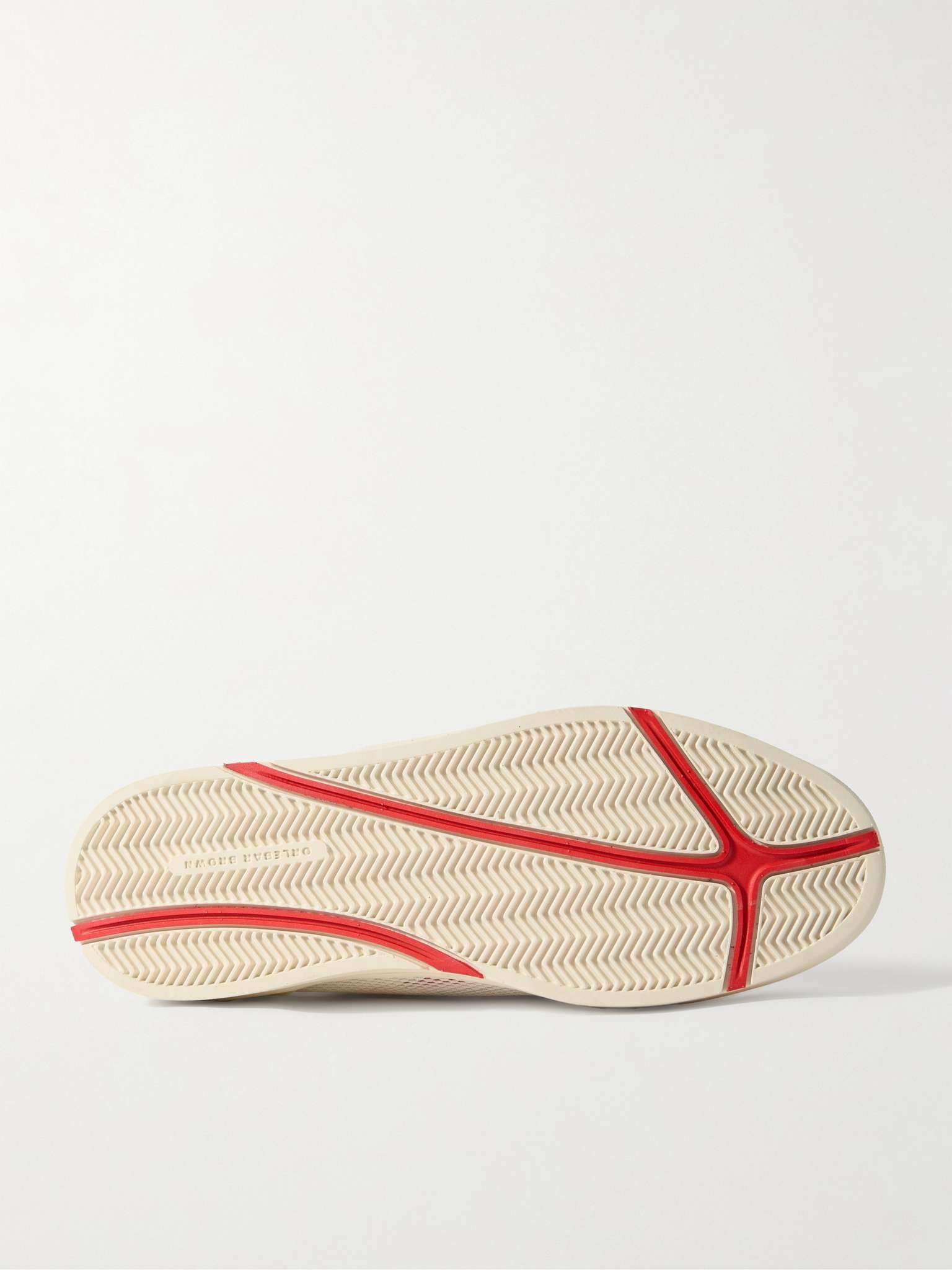 Larson Striped Mesh and Canvas Sneakers - 3