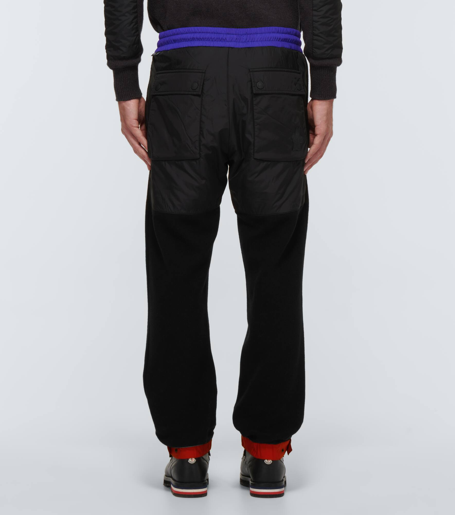Fleece wool-blend pants - 4