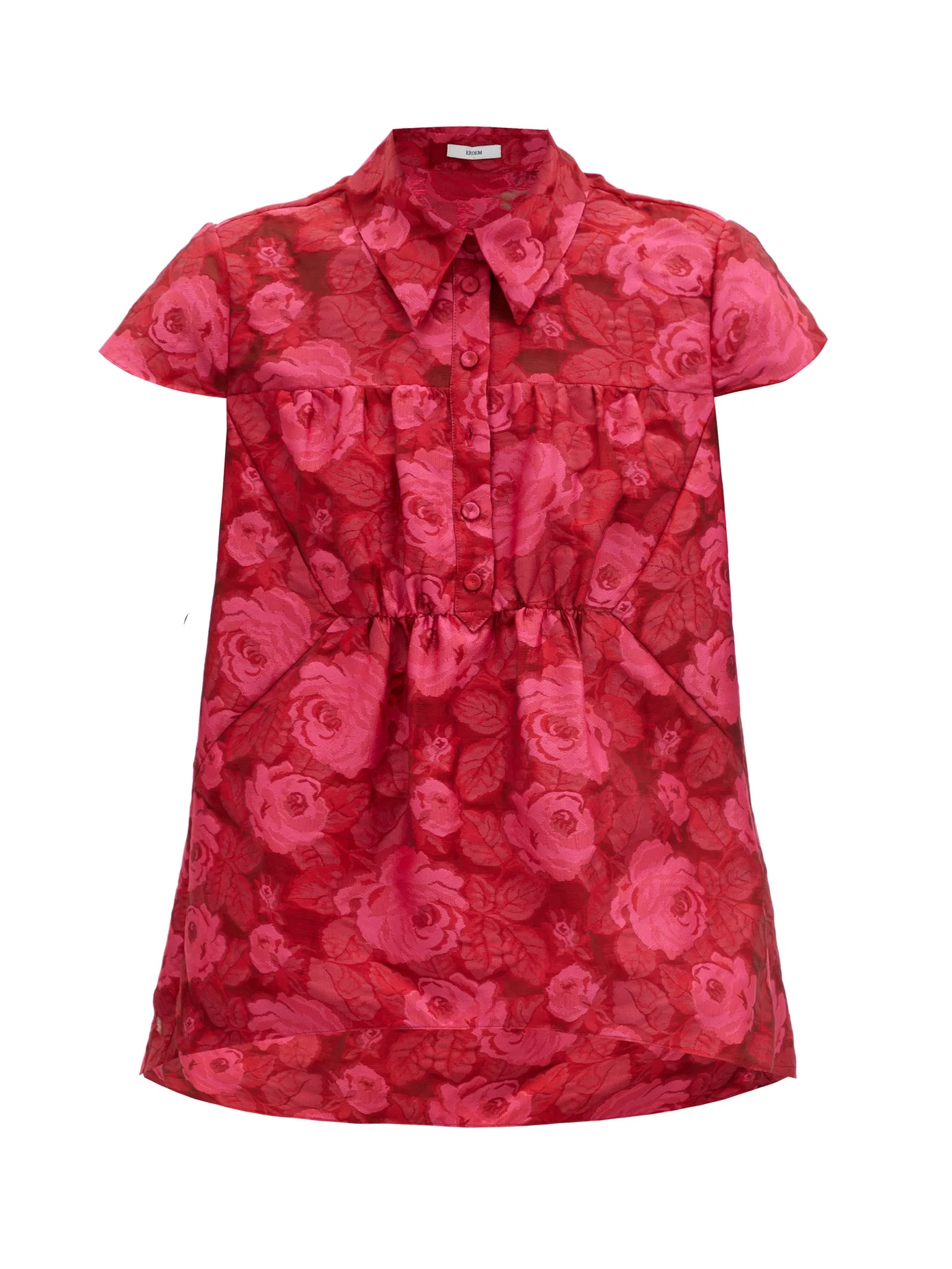 Cloverlly floral-jacquard top - 1