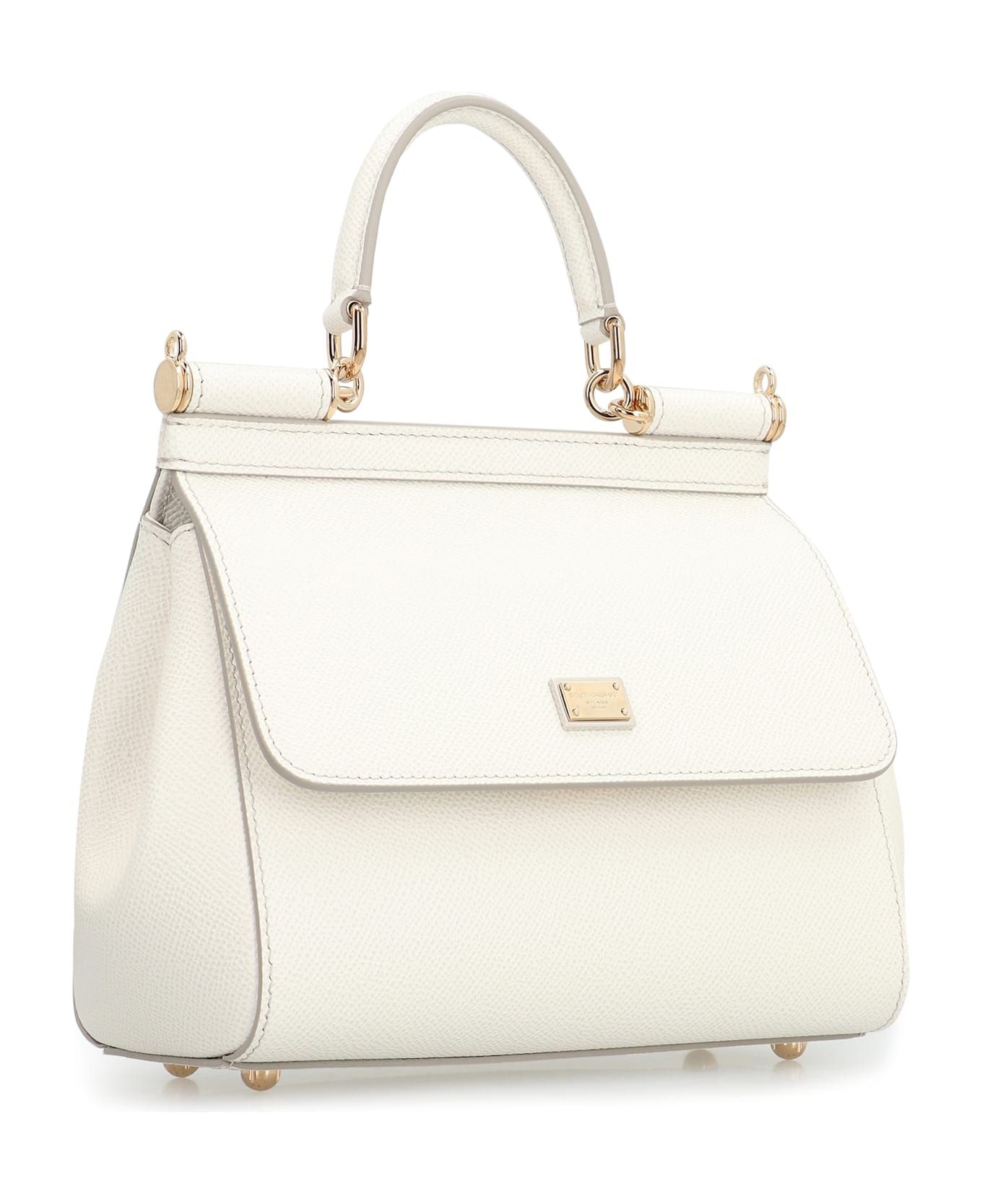 Sicily Media Leather Handbag - 3