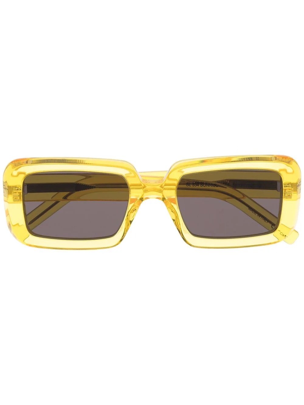 square-frame sunglasses - 1