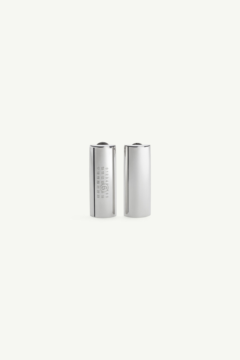 Numeric drop earrings 1