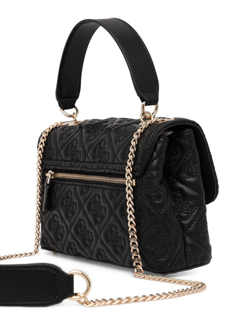 embossed quilted shoulder bag 3