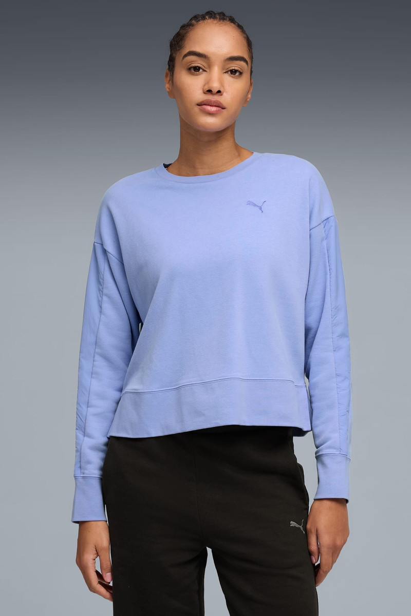 PUMA HER Women's Relaxed Crew Neck Sweatshirt outlook