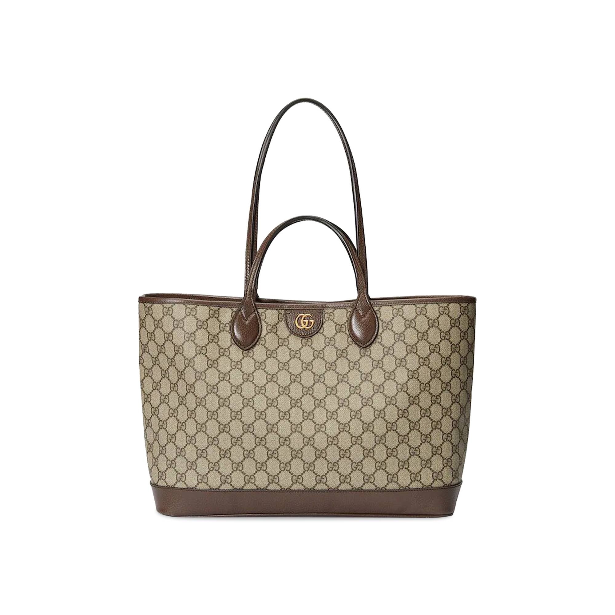 Gucci Ophidia Medium Tote Bag 'Beige/Ebony' - 1