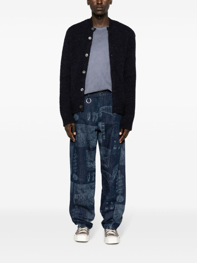 Étude Side Batia Suter straight-leg jeans outlook