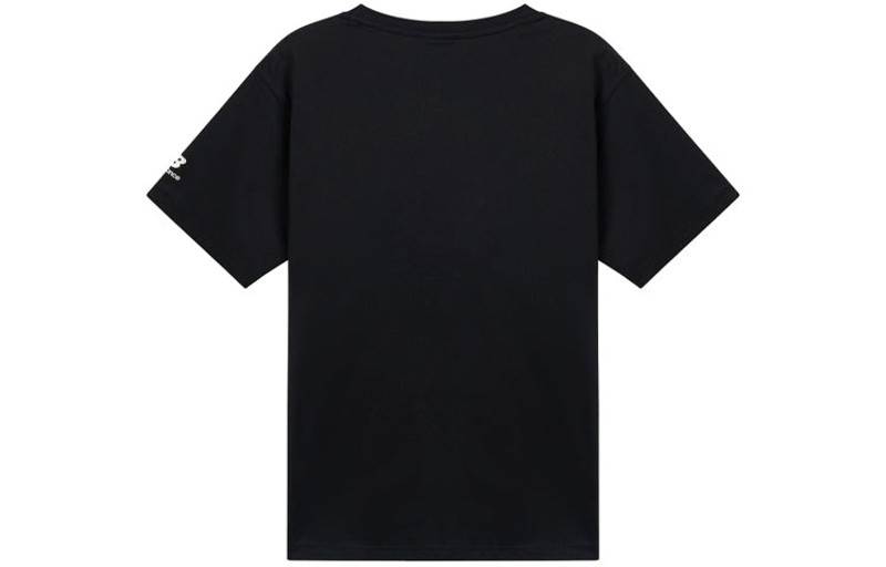 New Balance New Balance Naijel Series Flowers Printing Sports Round Neck Short Sleeve Black T-Shirt AMT12344-BK outlook