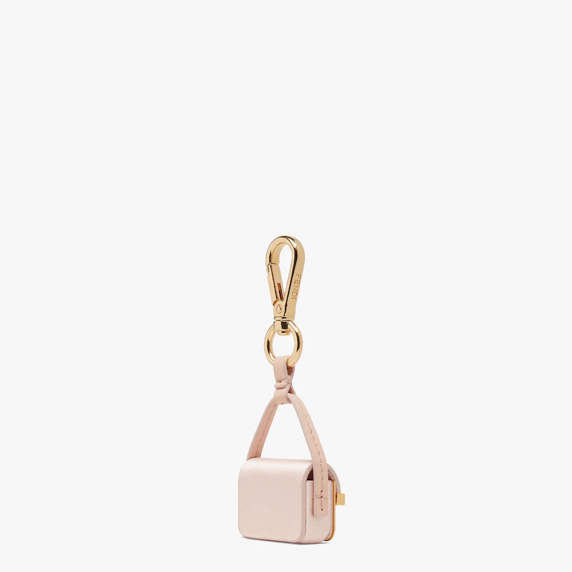 Pale pink silk charm - 2