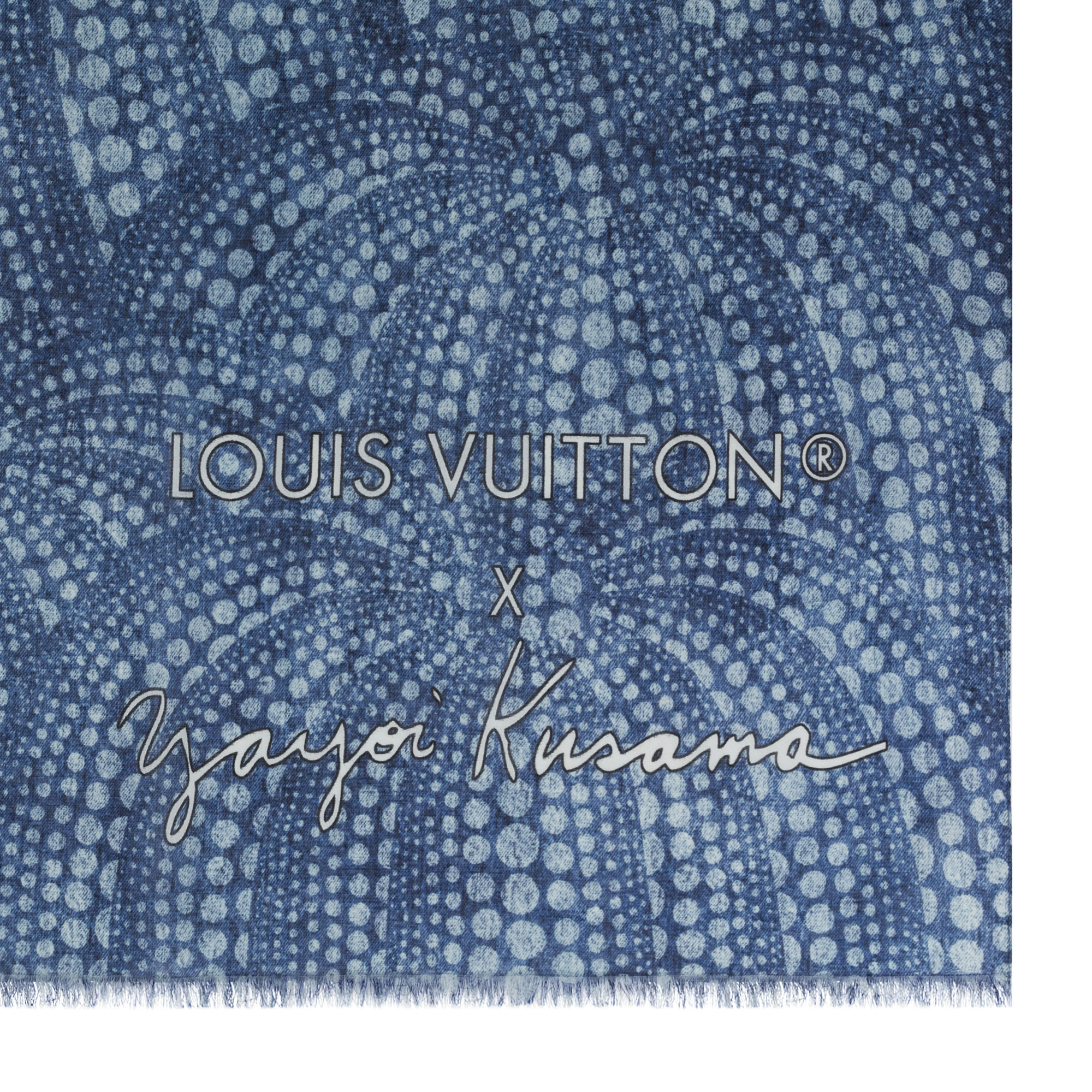 LV x YK Denim Pumpkin Stole - 6
