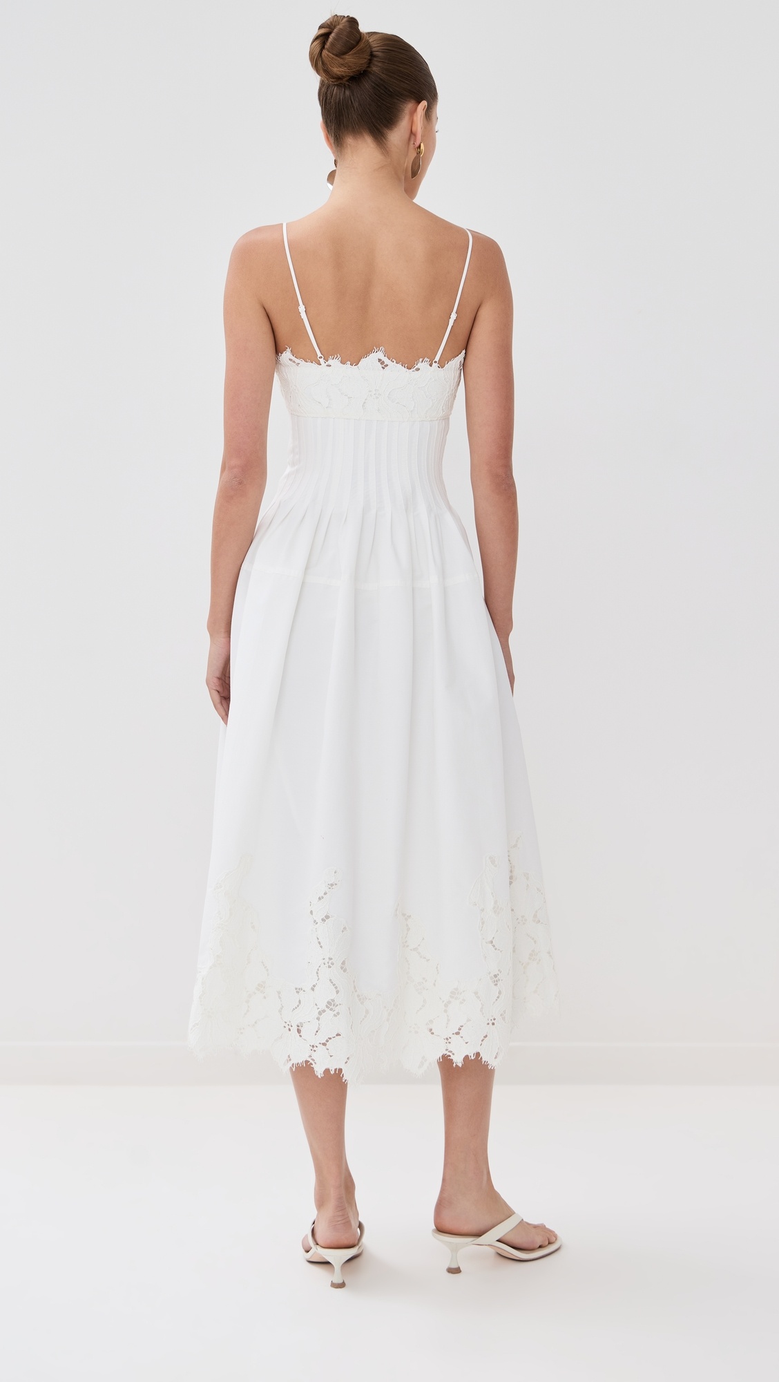 Lilianna Sleeveless Lace Midi Dress - 2