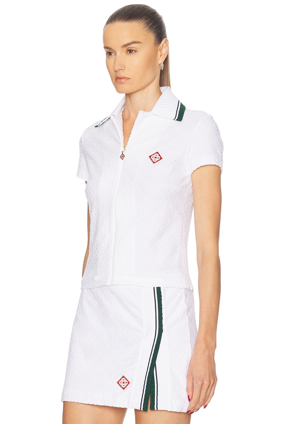 Monogram Polo Top - 2