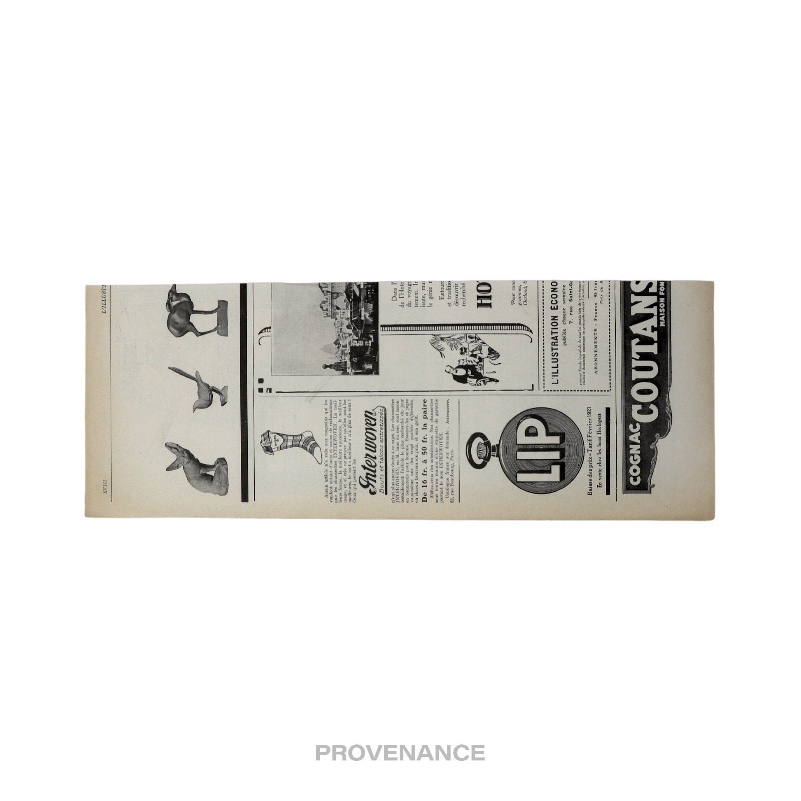 Louis Vuitton Antique Vintage Newsprint Ad - STEAMER-BAG - 6