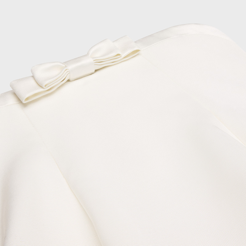 bow bustier in silk faille 3