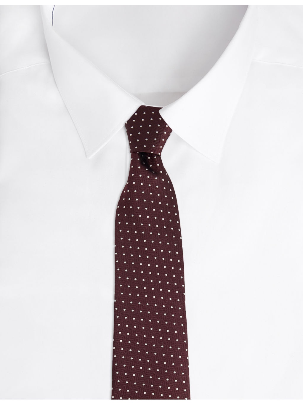 Micro Polka-Dot Silk Tie - 3