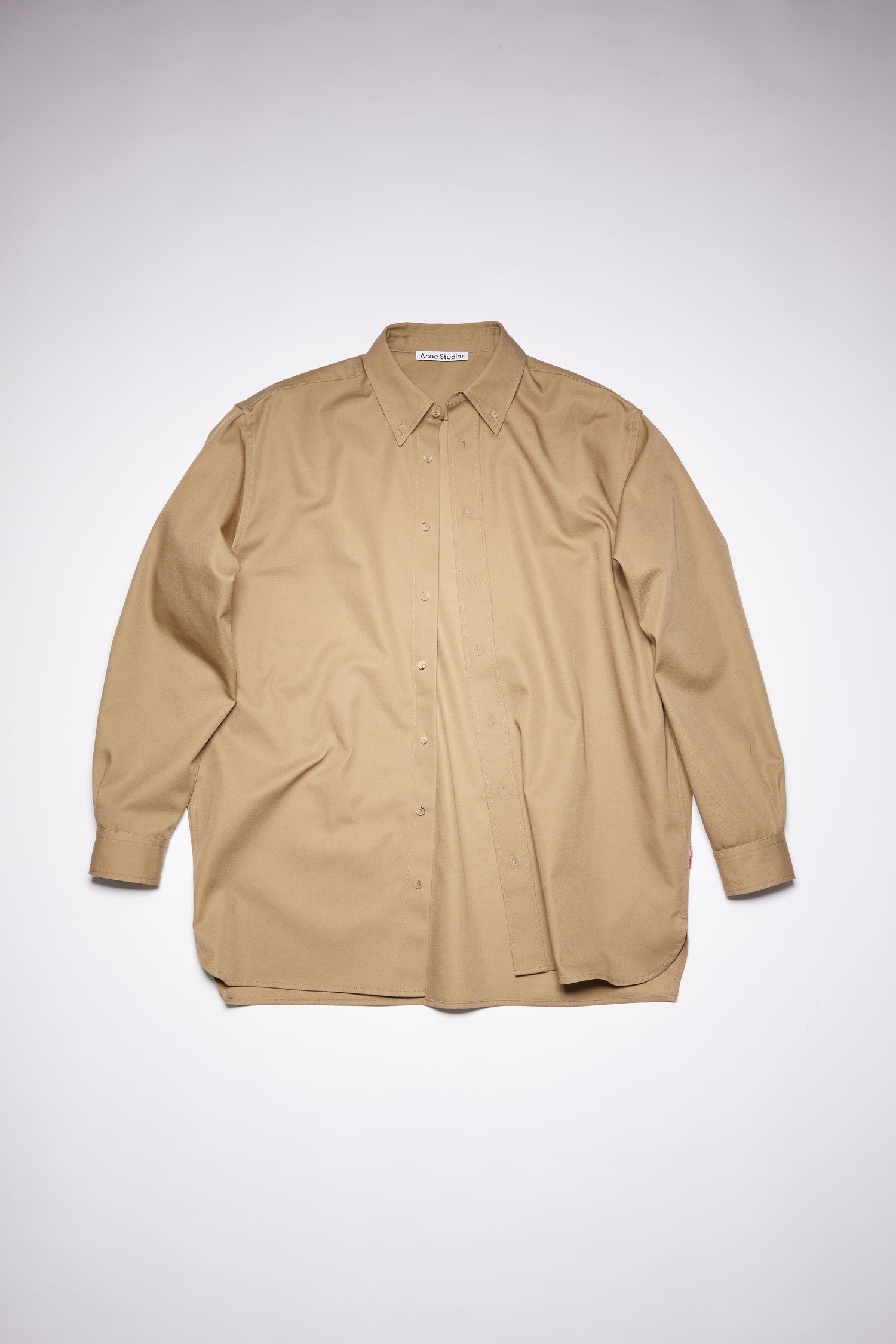 Long sleeve shirt - Sand beige - 1