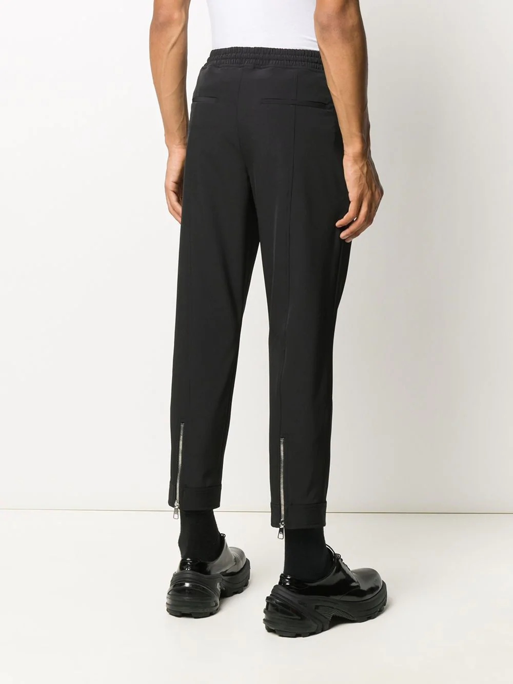 straight-leg trousers - 4