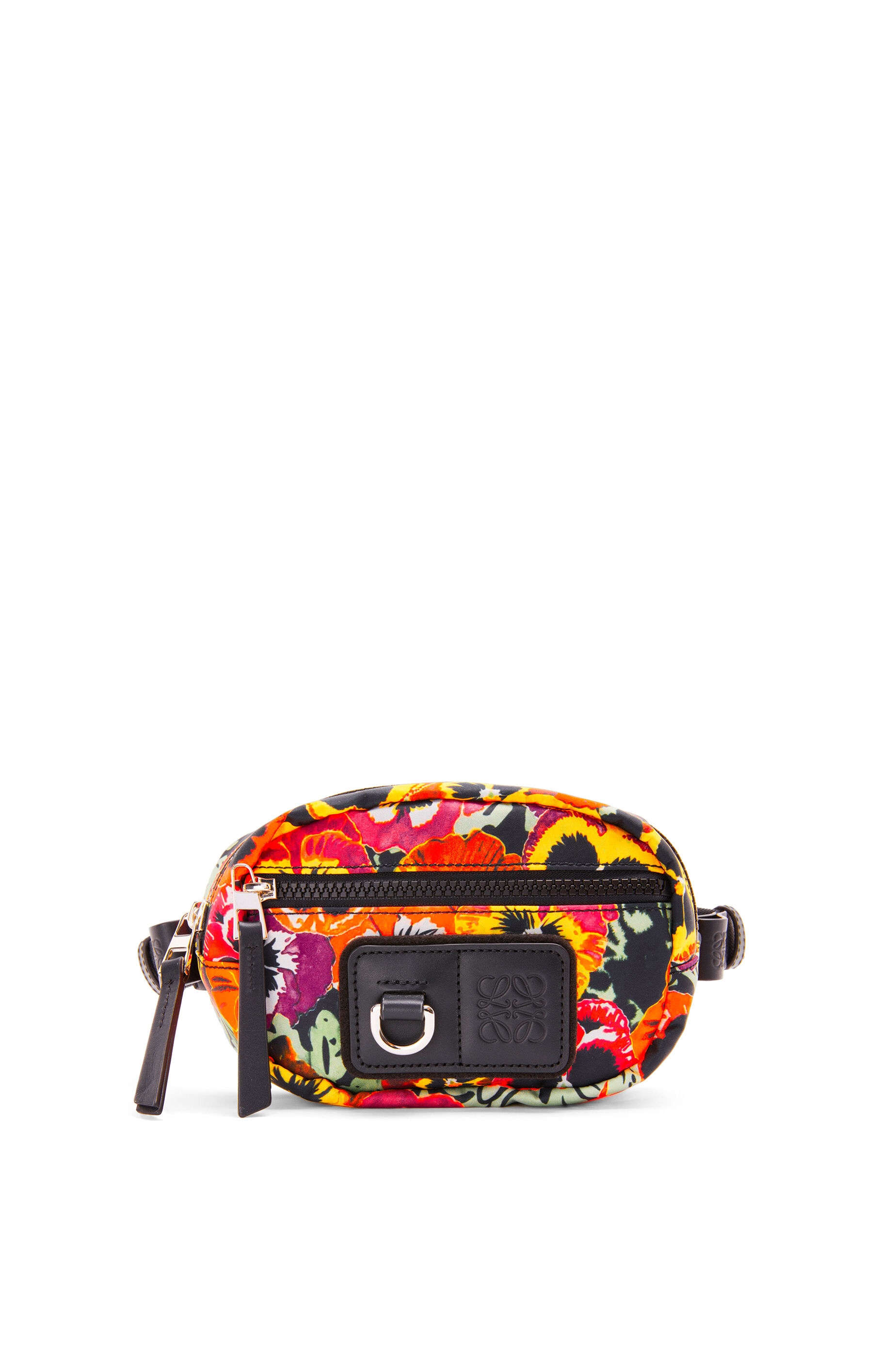 Pansies Small Round Bumbag in nylon - 1