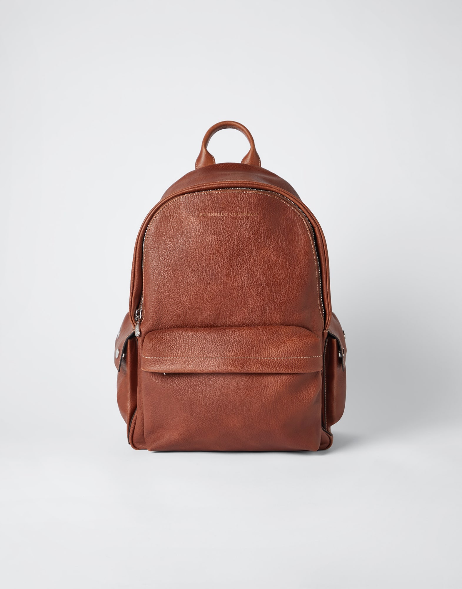 Grained calfskin backpack - 1