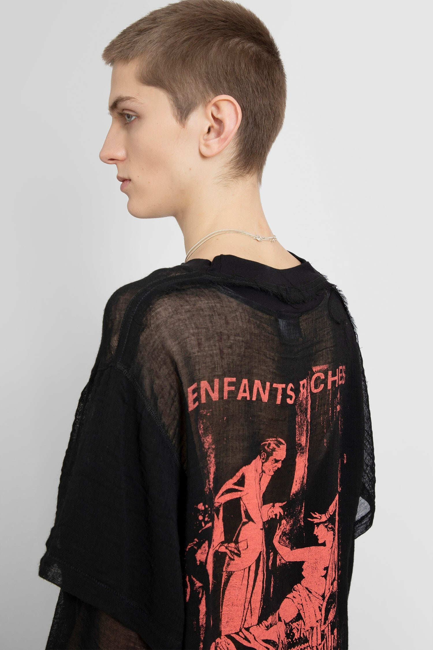 ENFANTS RICHES DÉPRIMÉS MAN BLACK T-SHIRTS - 4