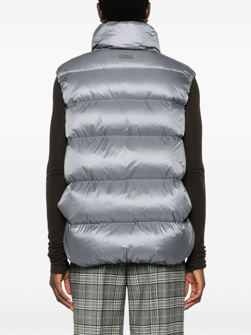 Monili chain-detail gilet 4