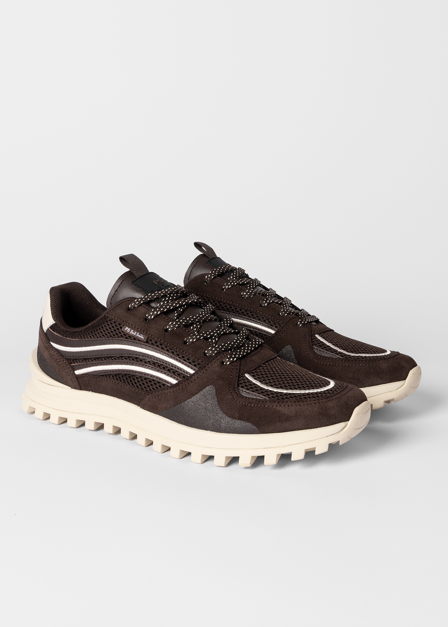 Dark Brown 'Marino' Trainers - 3