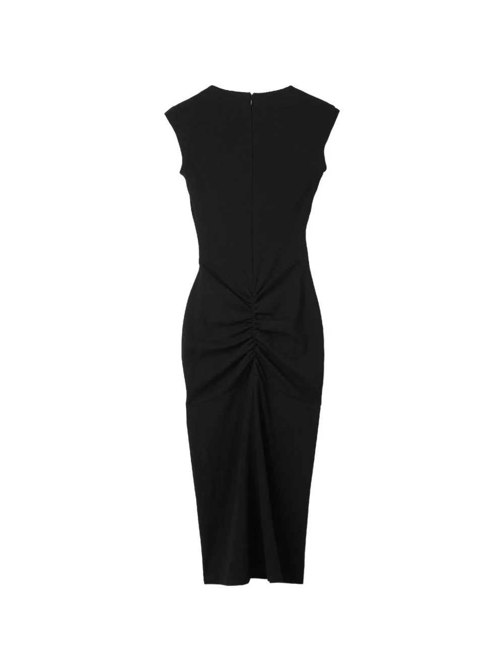 Compact jersey midi dress - 1