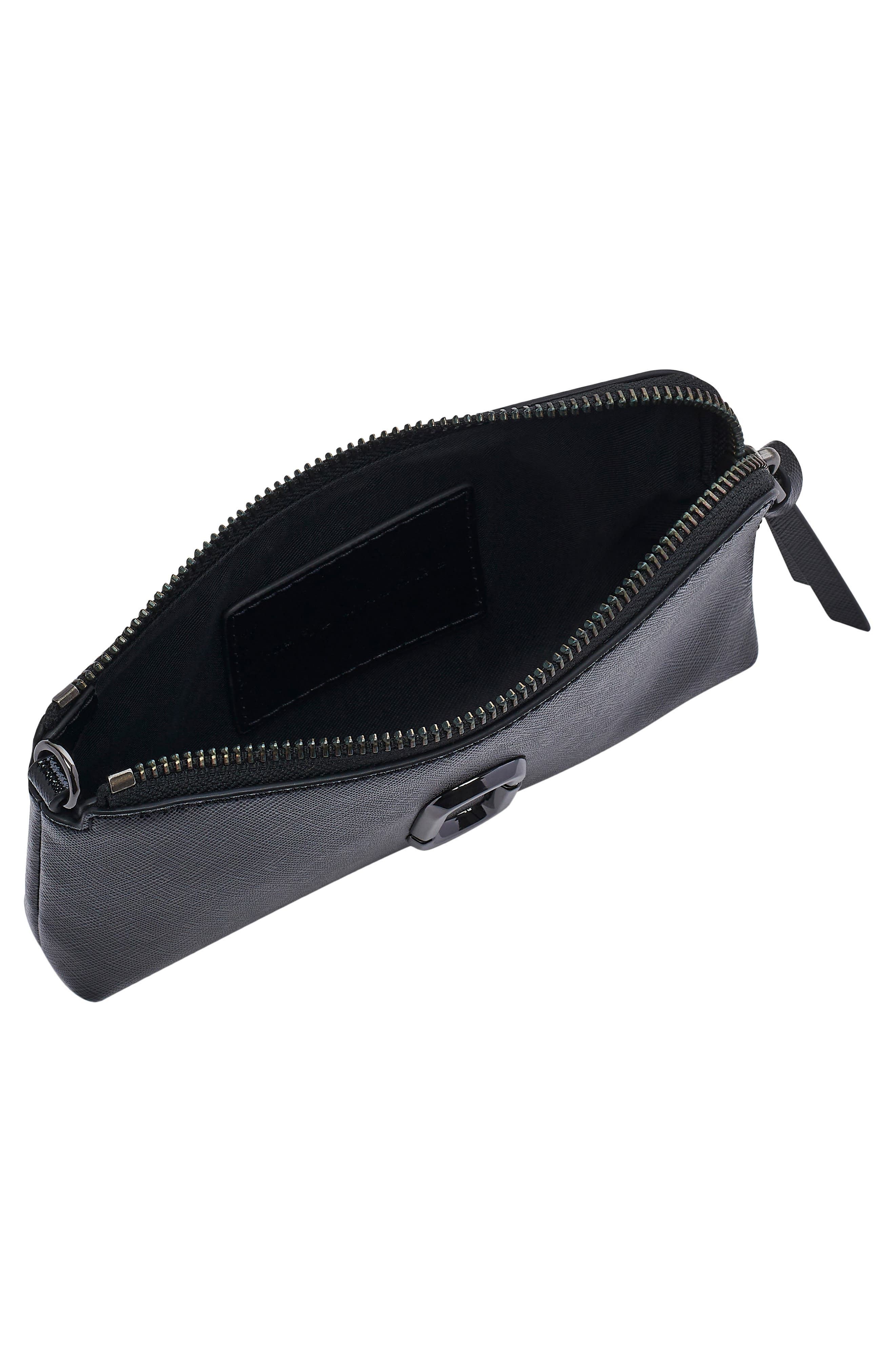 Marc Jacobs The Snapshot Wristlet Leather Clutch in Black at Nordstrom - 2