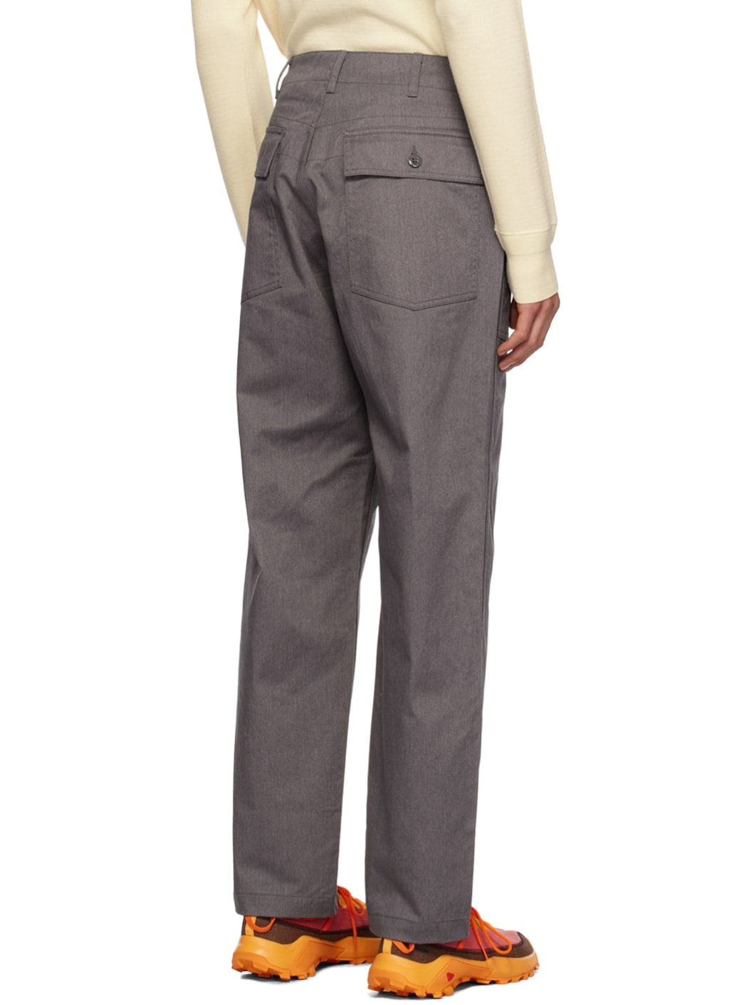 Gray Fatigue Trousers - 3