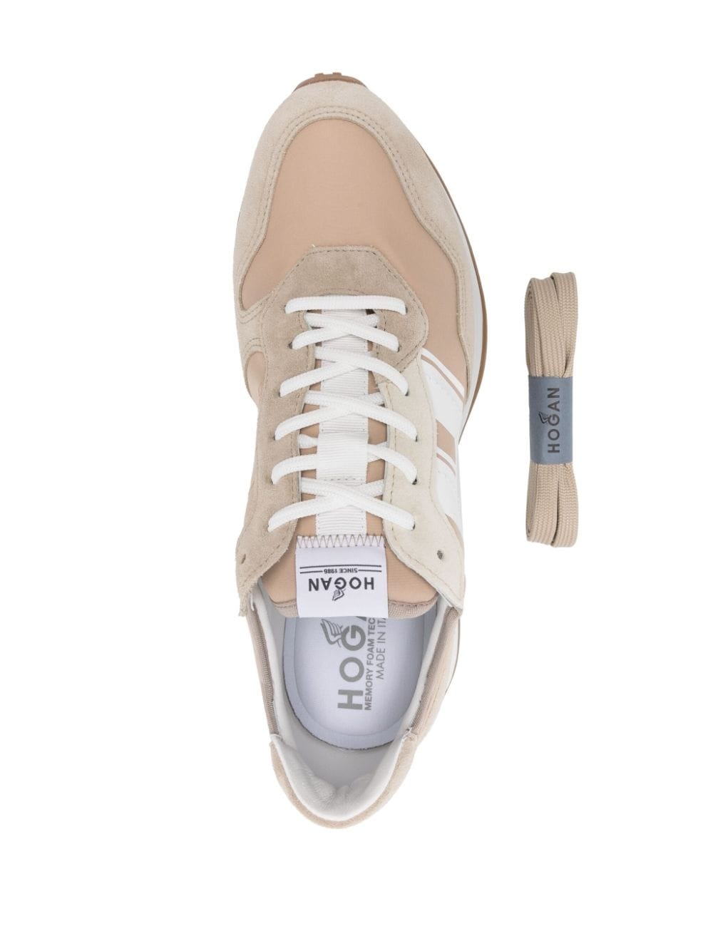 H601 panelled sneakers - 4