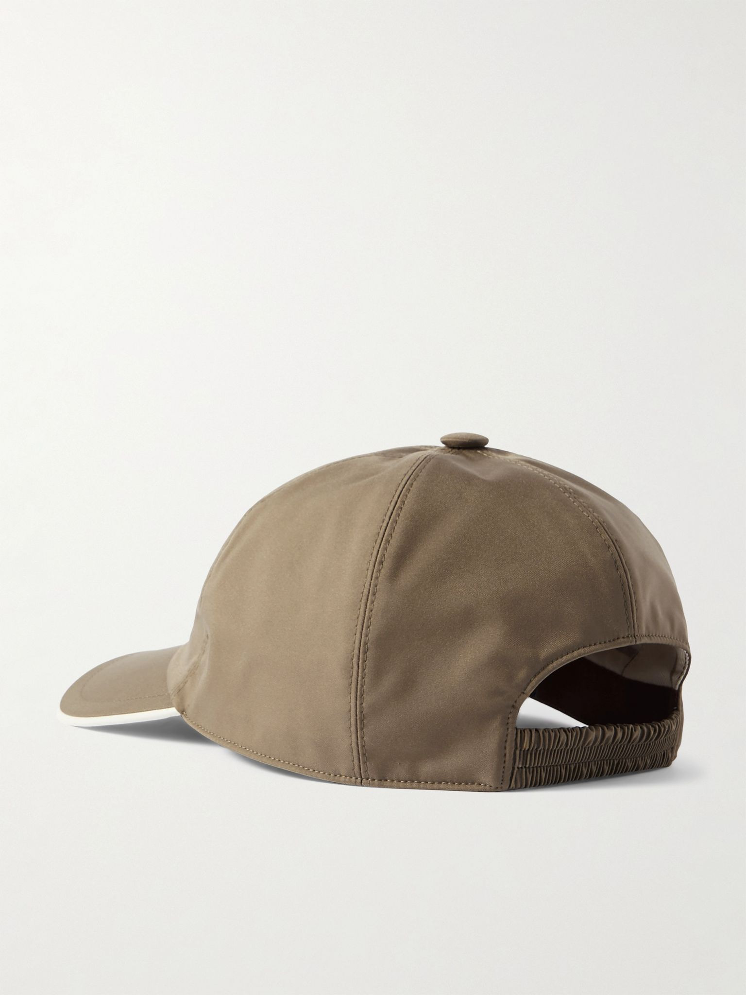Logo-Embroidered Storm System® Shell Baseball Cap Beige - 3