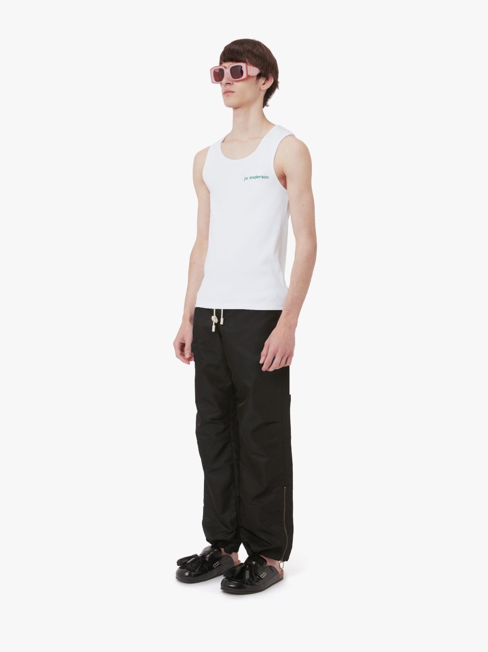 TANK TOP WITH LOGO EMBROIDERY - 4