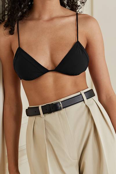 The Row Roberta stretch-jersey soft-cup triangle bra outlook