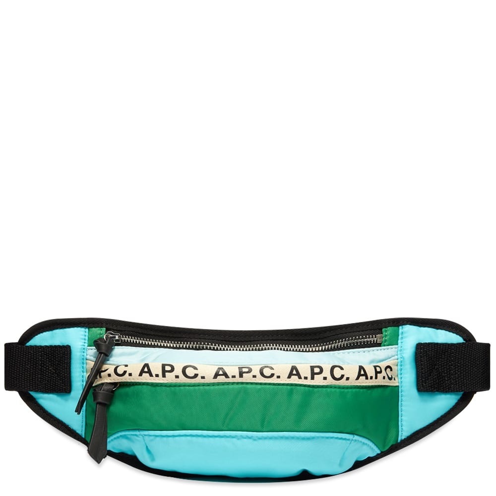 A.P.C. Repeat Logo Waist Bag - 1