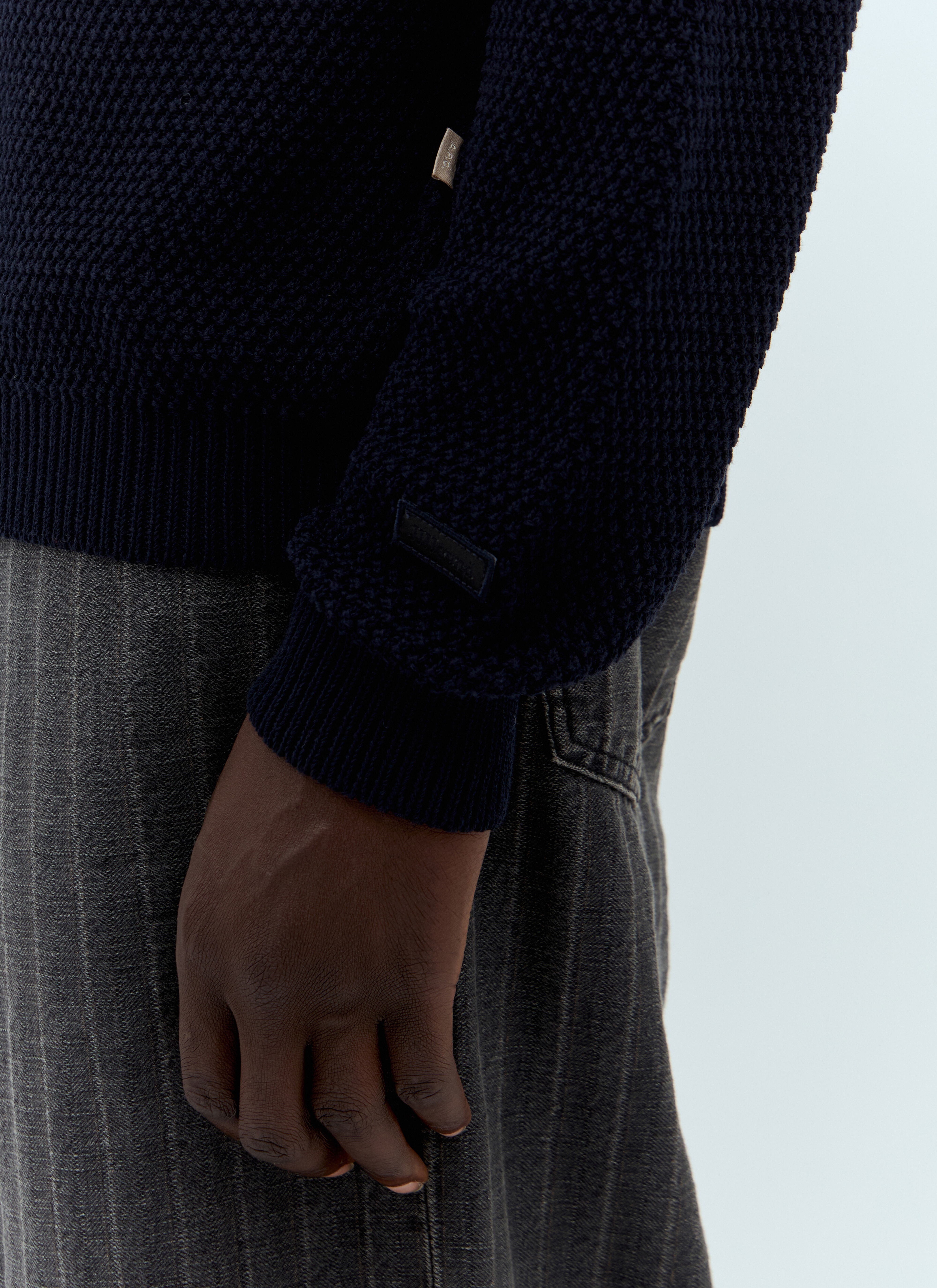 x JJJJound Waffle-Knit Sweater - 5