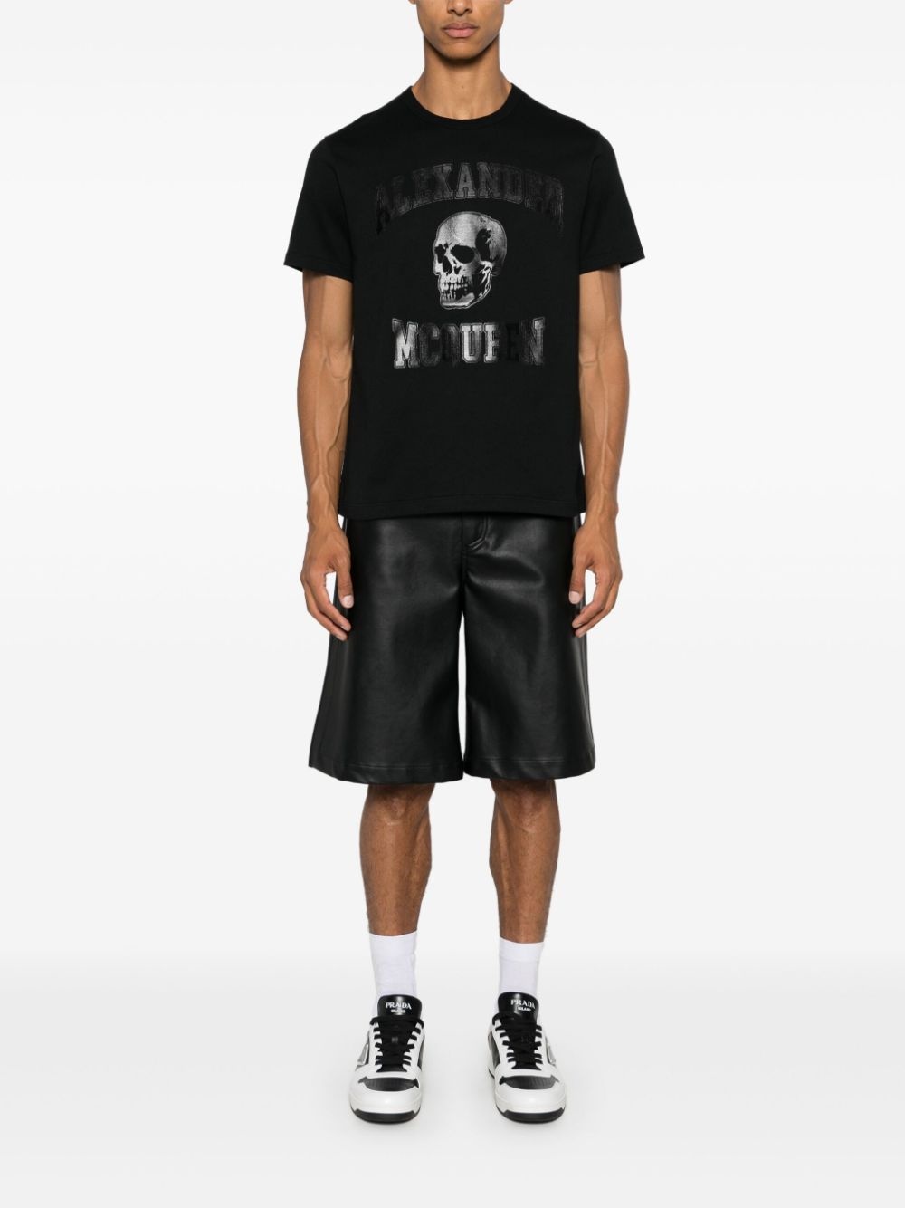 faded-logo cotton t-shirt - 2