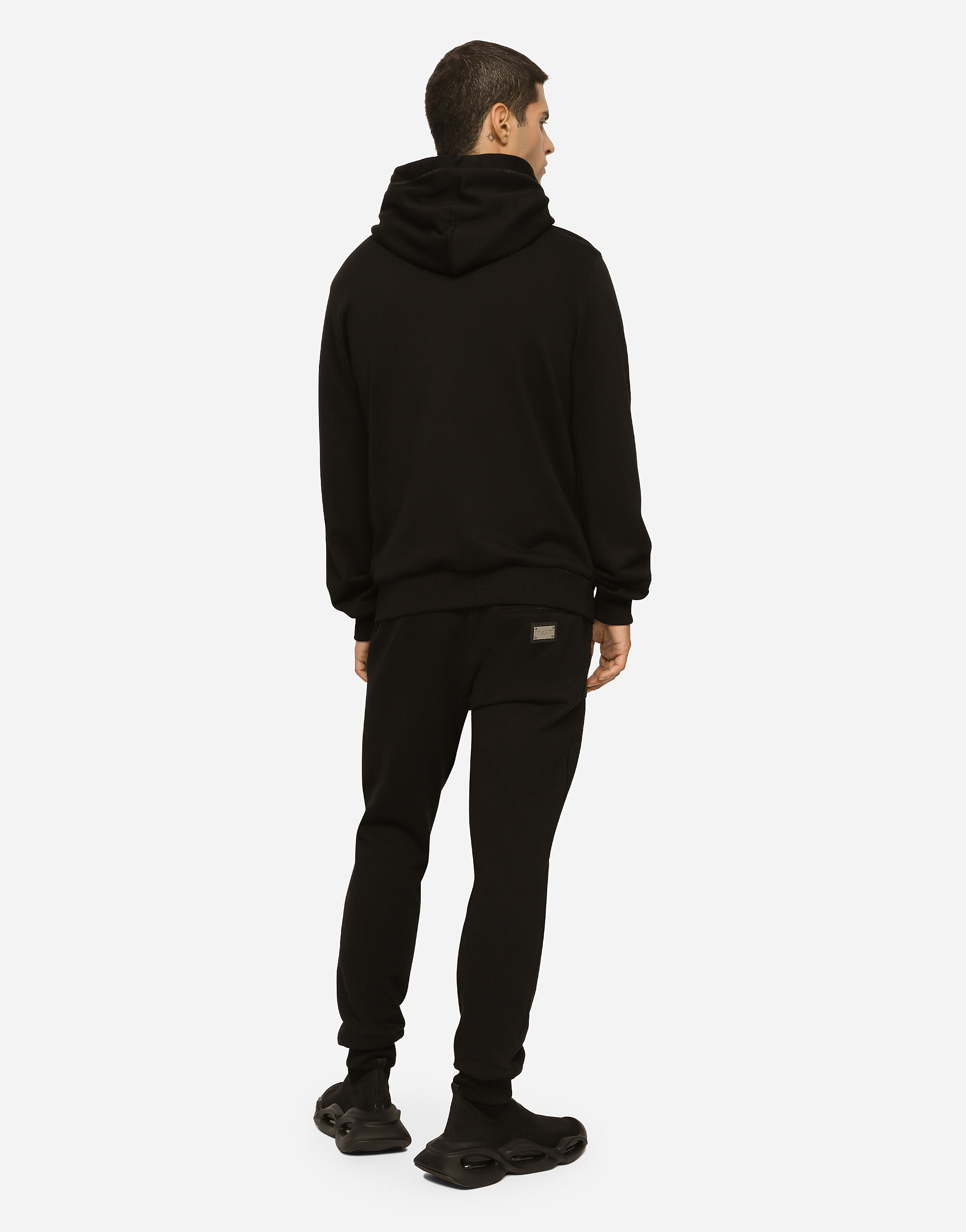 Jersey zip-up hoodie - 3