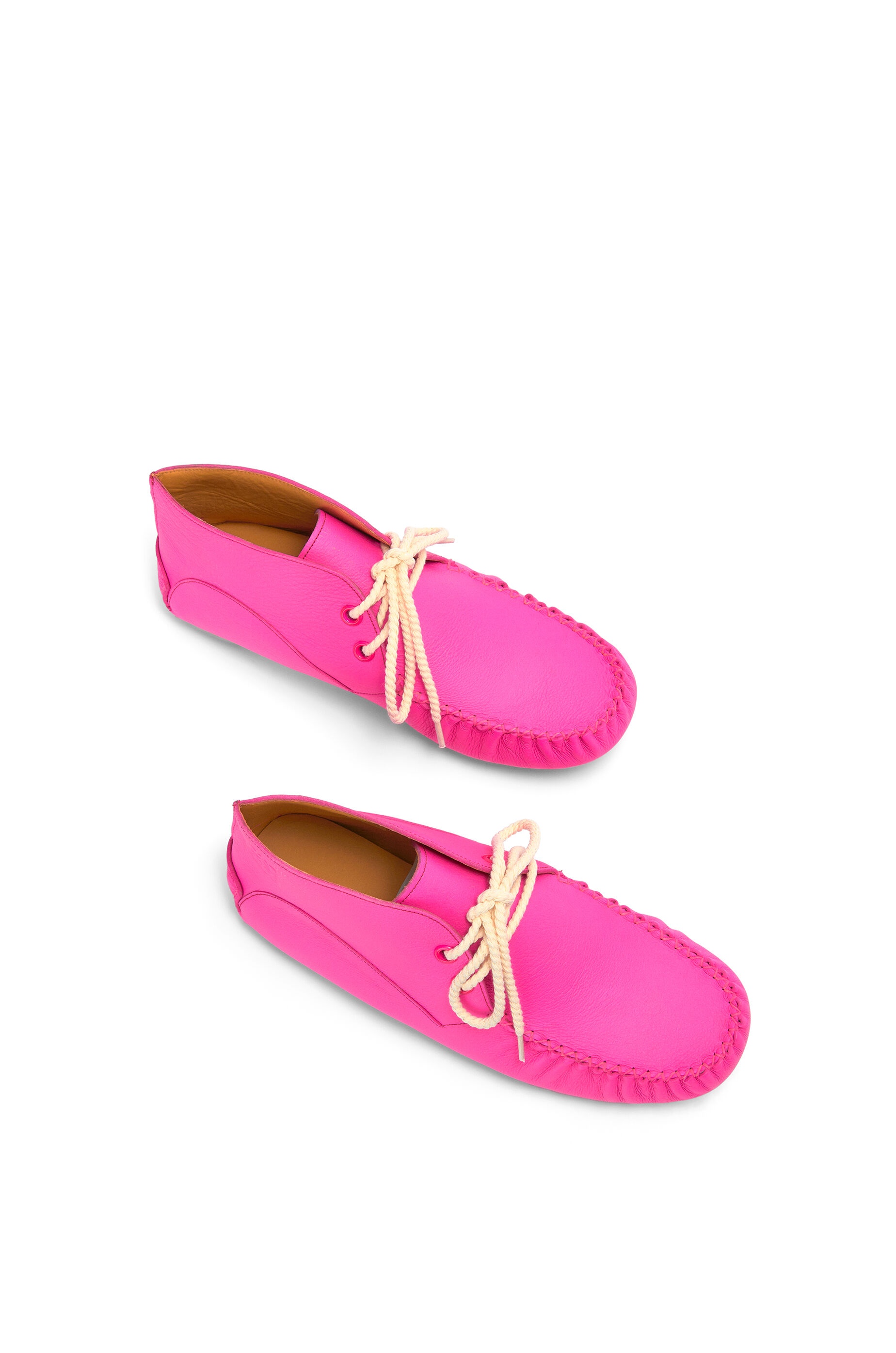 Soft lace up in calfskin - 3