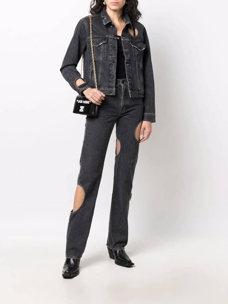 Off-White Meteor denim jacket outlook