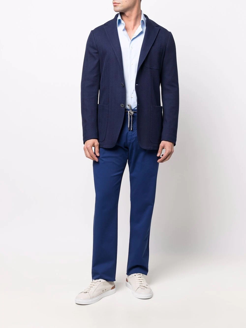 straight-leg tailored trousers - 2