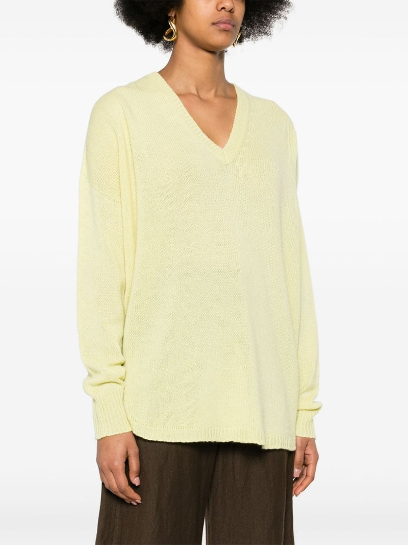 purl-knit cashmere jumper 3