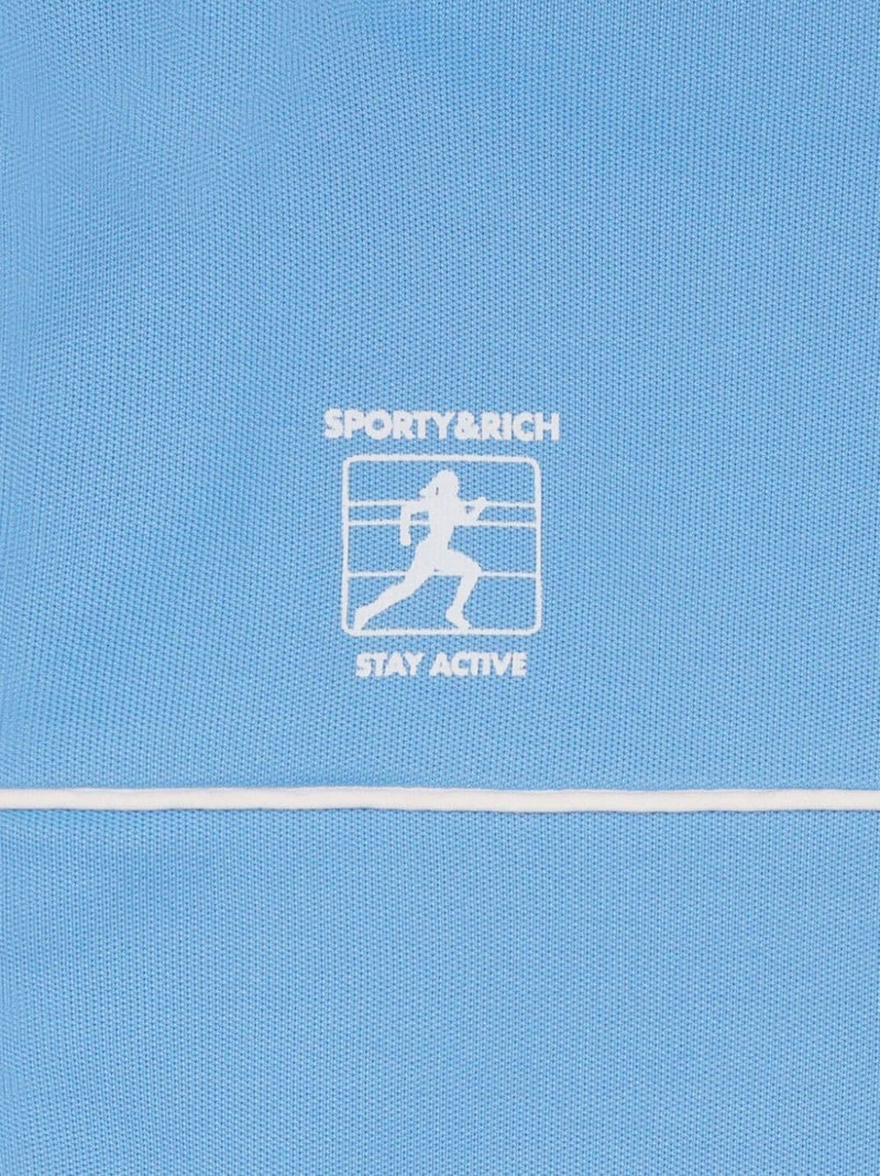 Sporty & Rich Runner logo-print track pants outlook