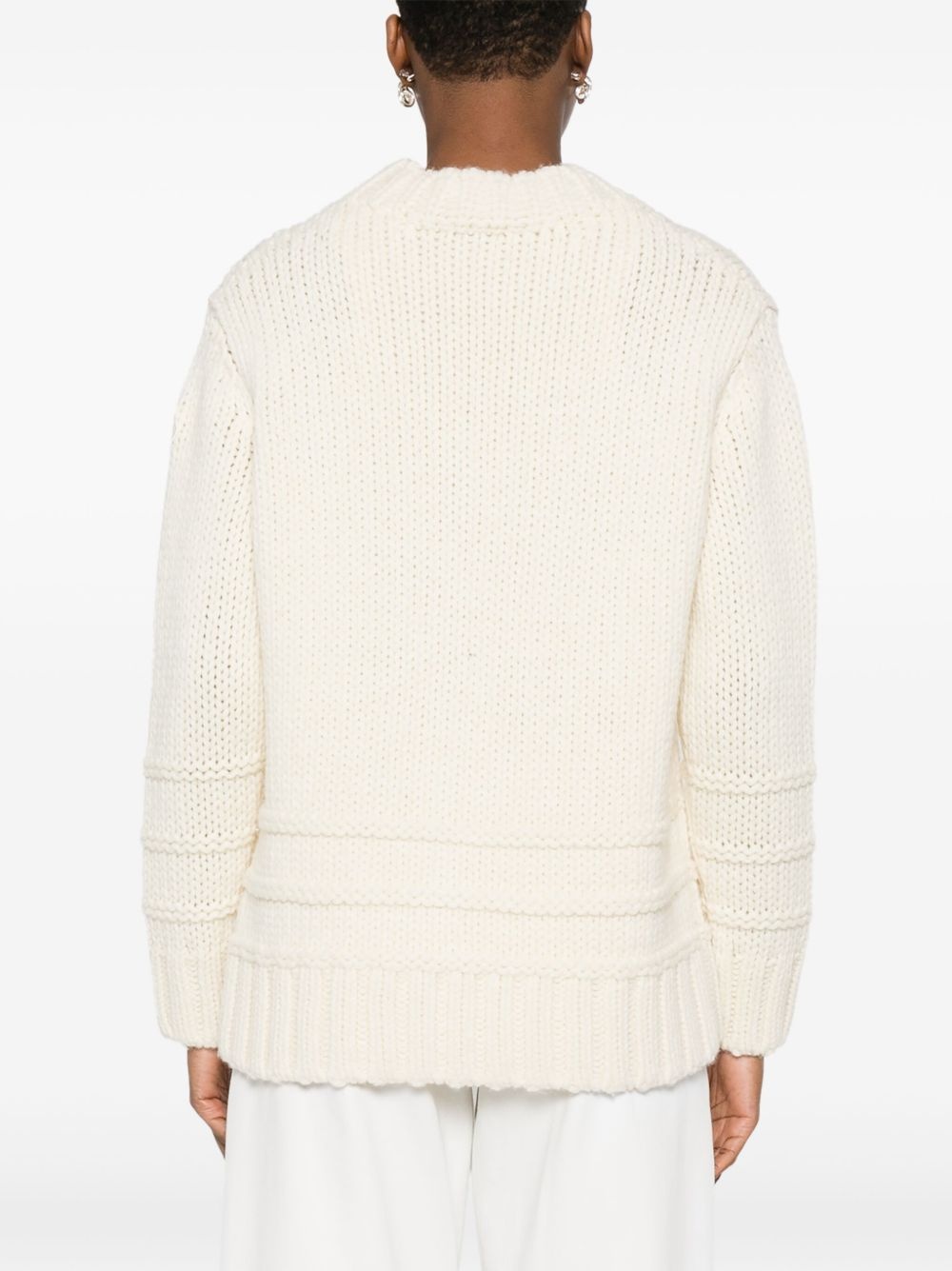 v-neck sweater - 4