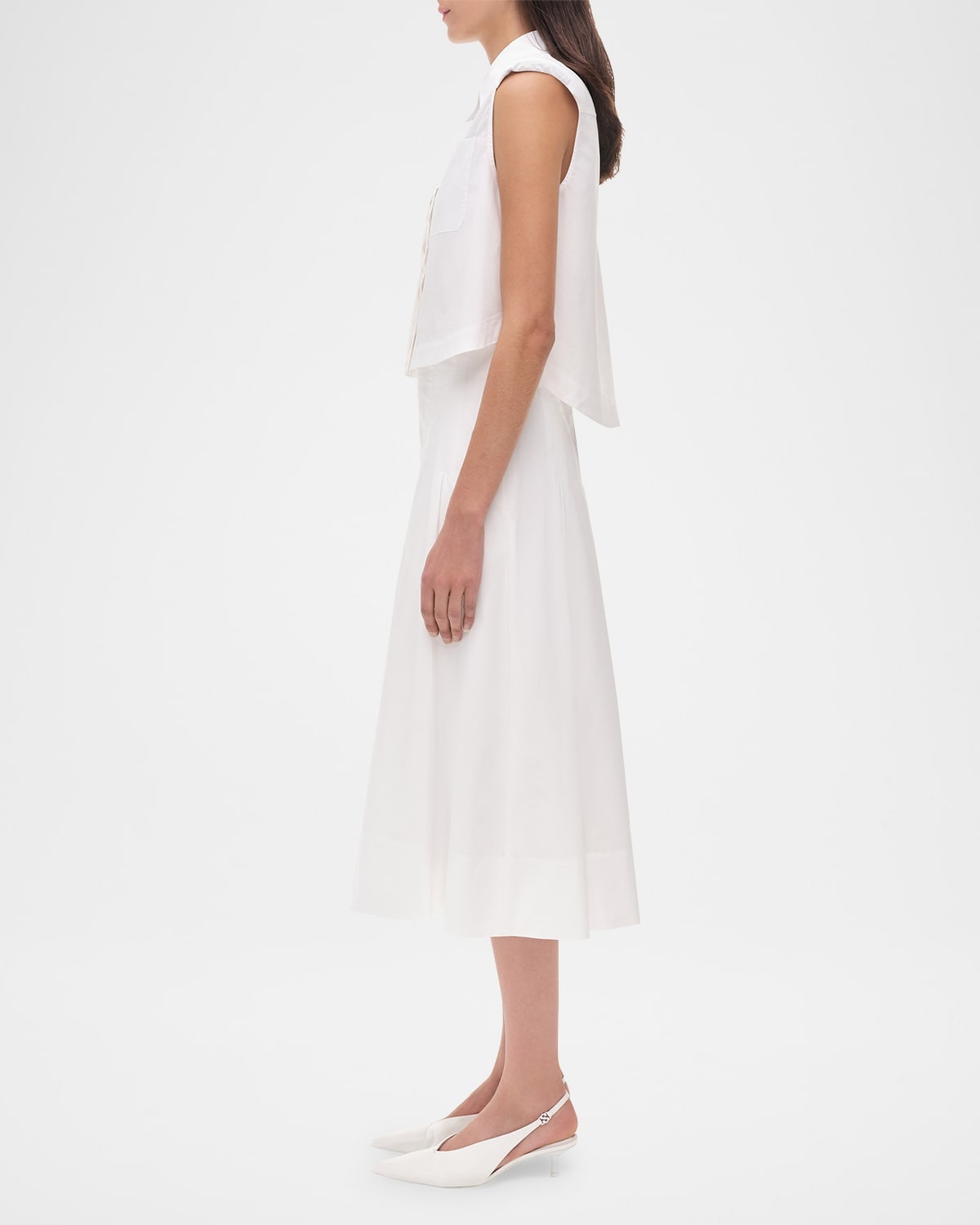 Winslow Cropped Cotton Shirt - 5