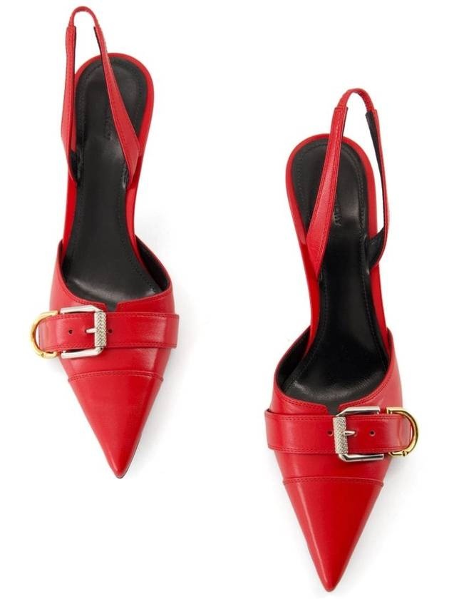 サンダル・ミュール GIVENCHY FW24 Givenchy With Heel Red (BE403L E257600) Red Leather Pumps - Givenchy - Women | WE IN STYLE